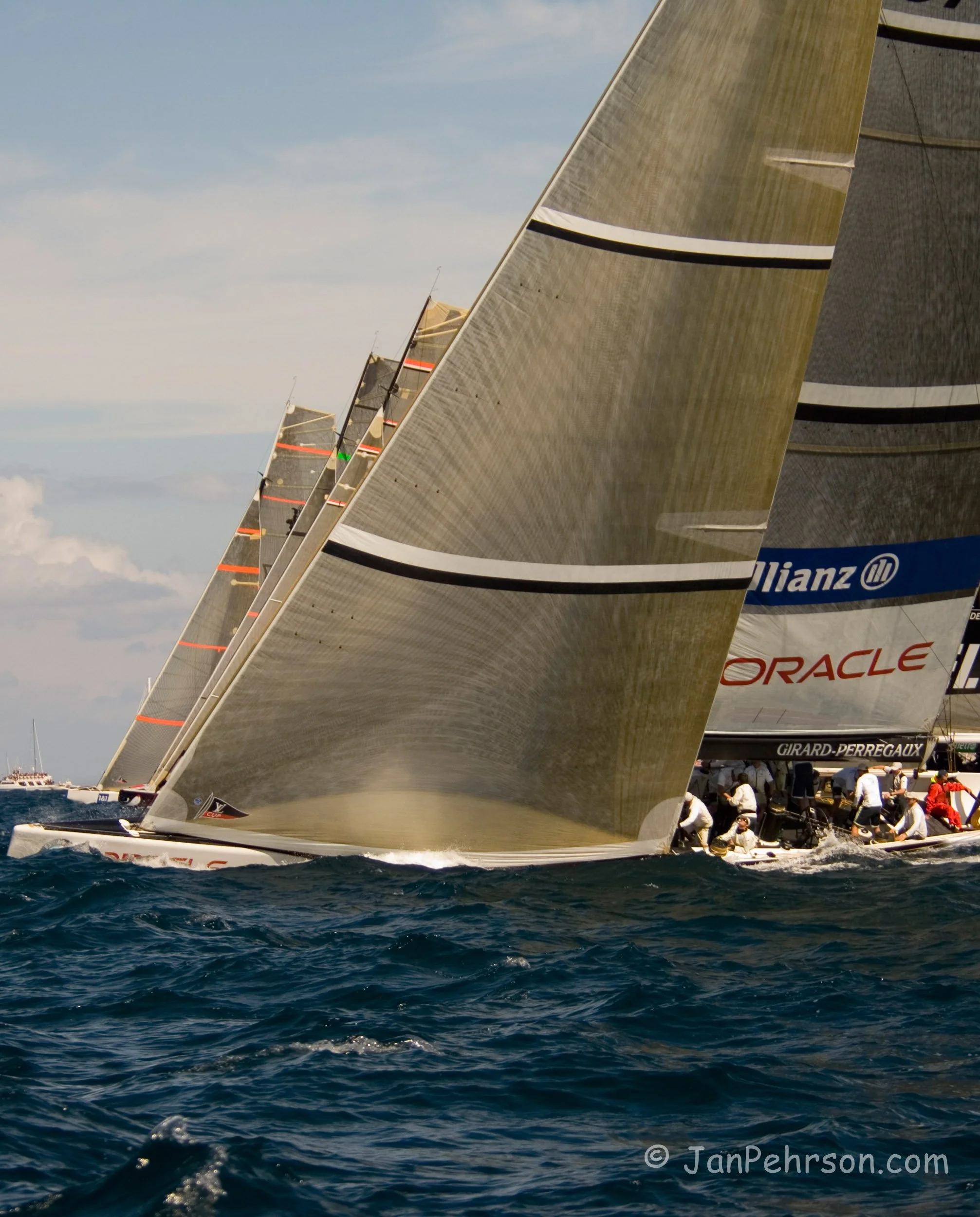 September 2005, Trapani, Sicily Americas Cup Act, Start (02043)