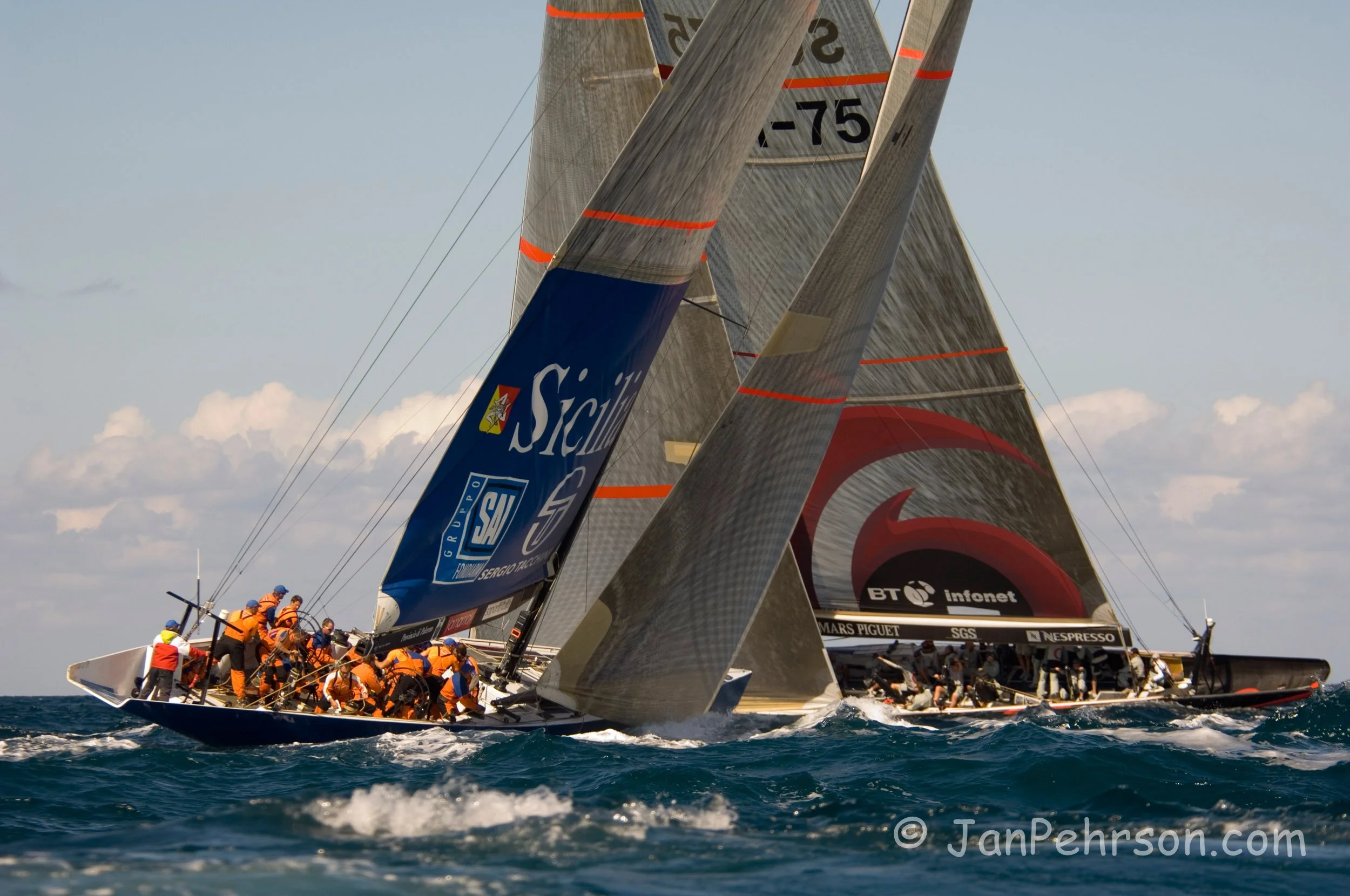 September 2005, Trapani, Sicily Americas Cup Act (02052)