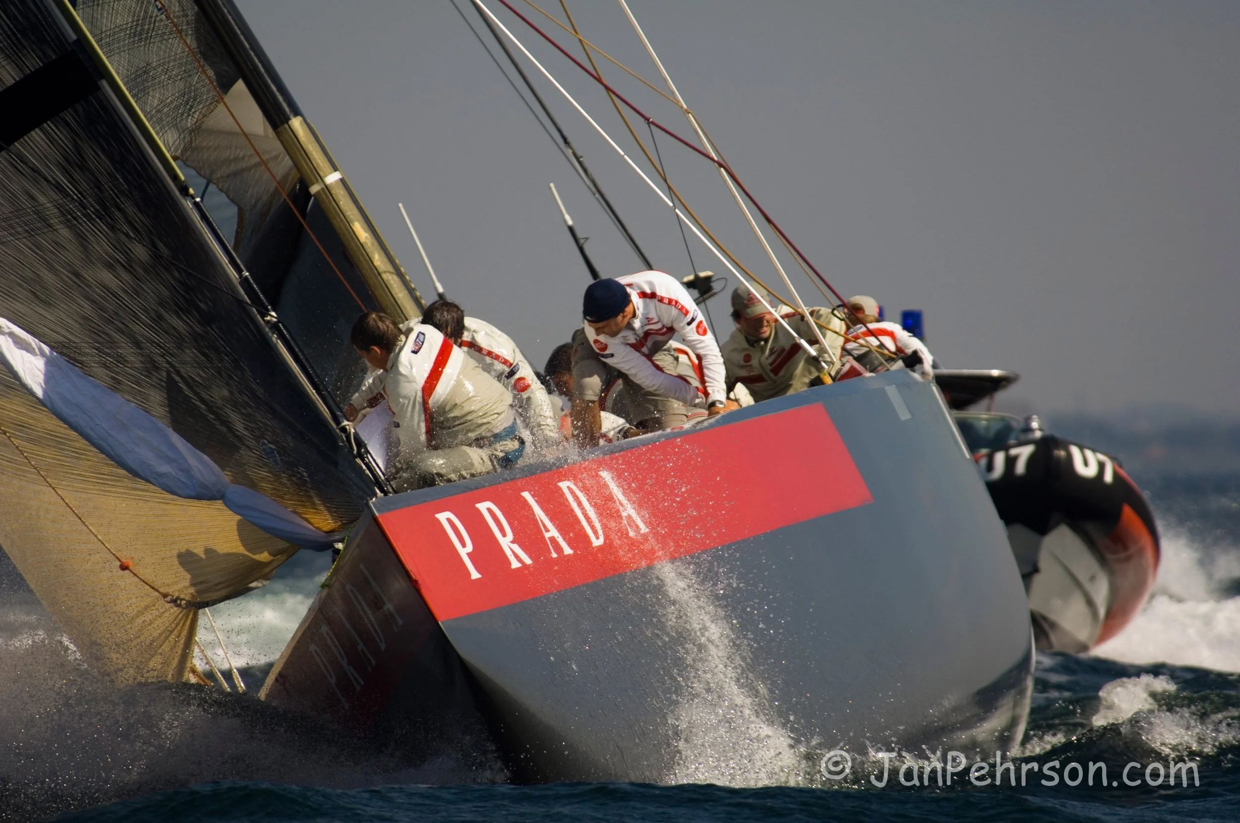 August 2005, Malmo, Sweden Americas Cup Act (01160)
