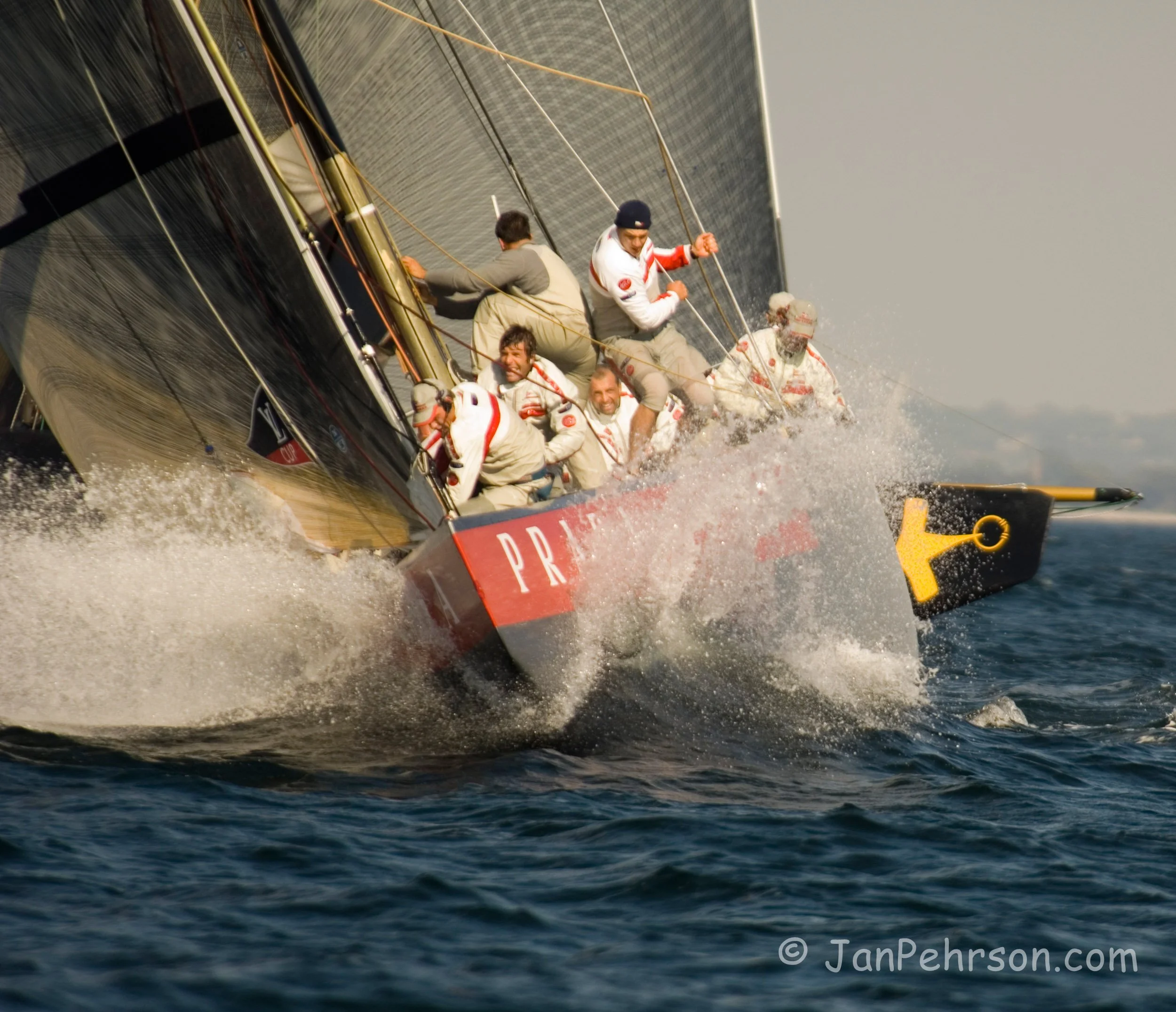 August 2005, Malmo, Sweden Americas Cup Act (01496)