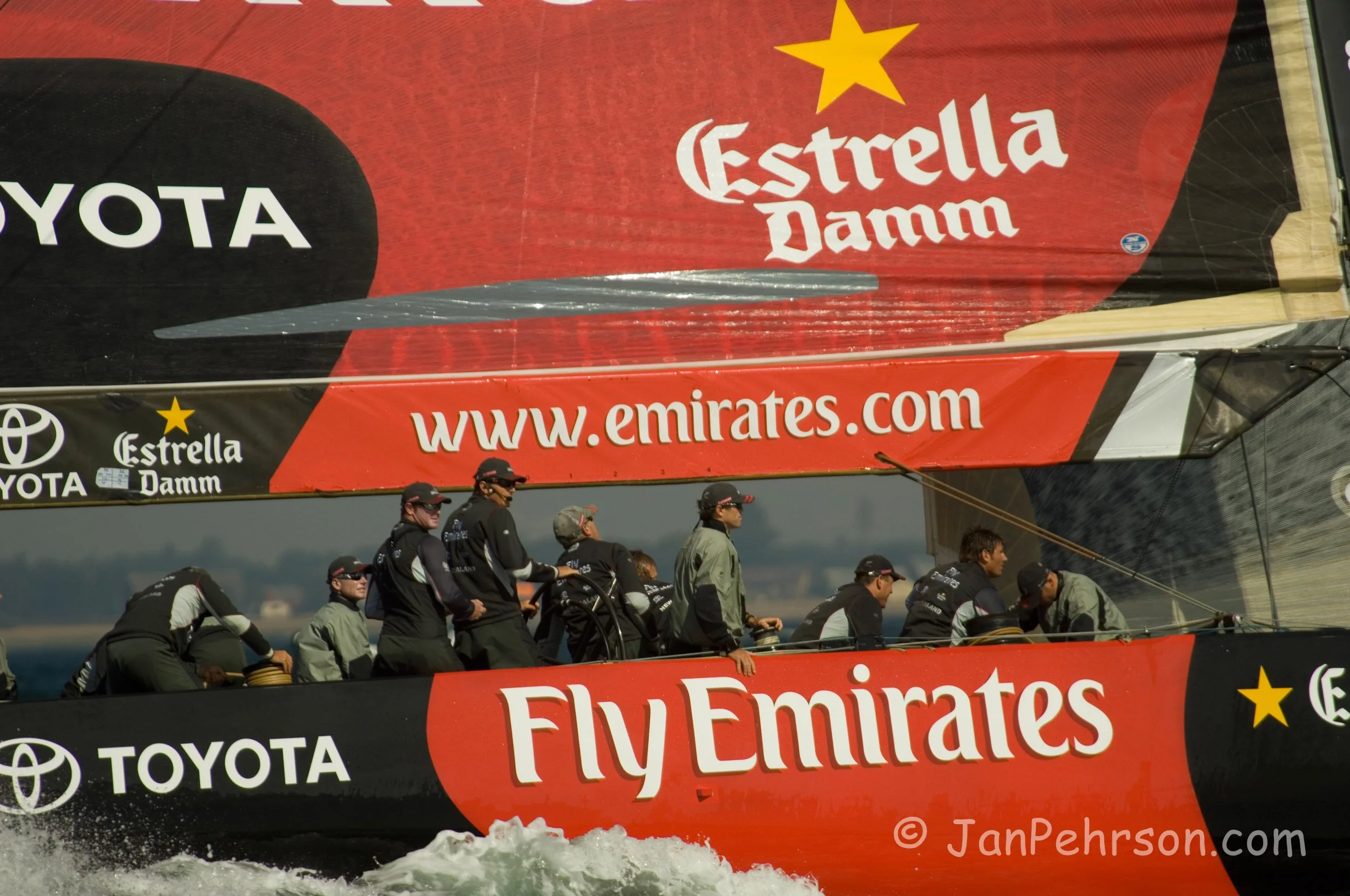 August 2005, Malmo, Sweden Americas Cup Act (00882)