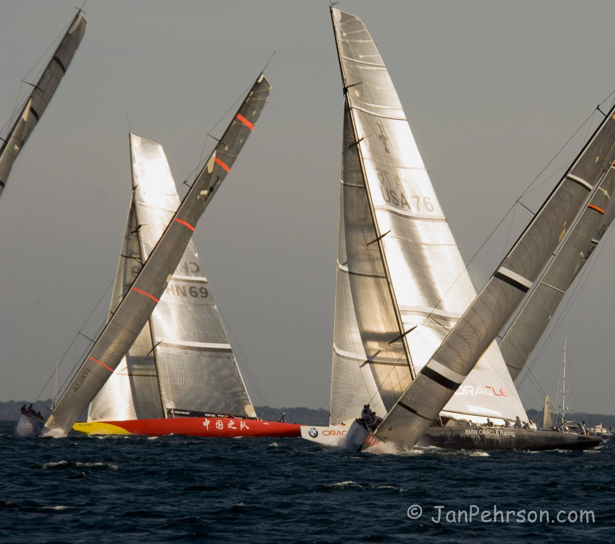 August 2005, Malmo, Sweden Americas Cup Act (02763)