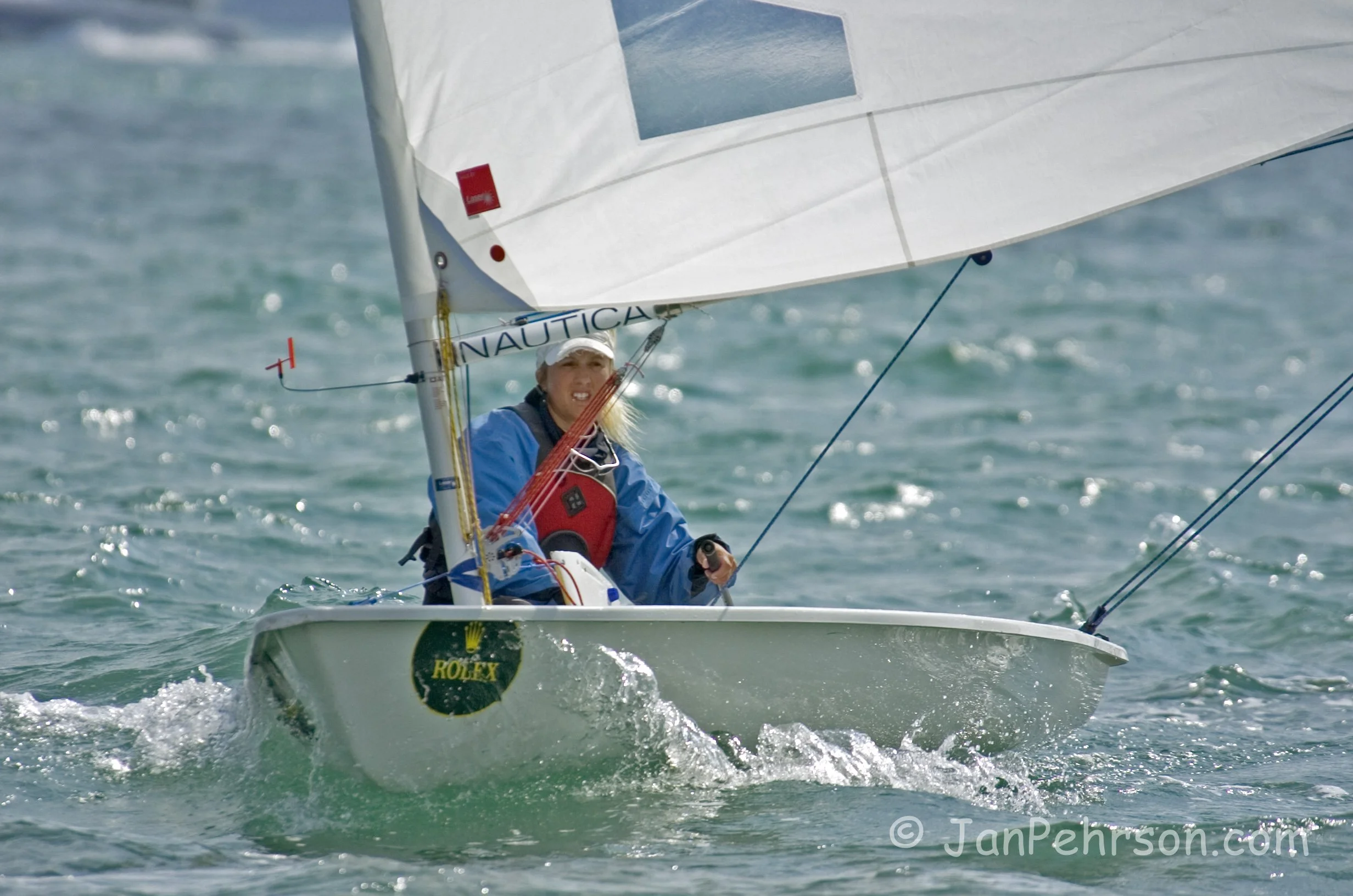 January 2005, Miami, Florida, Olympic Class Regatta, Laser Class, Tunnicliffe (0128_1_013)