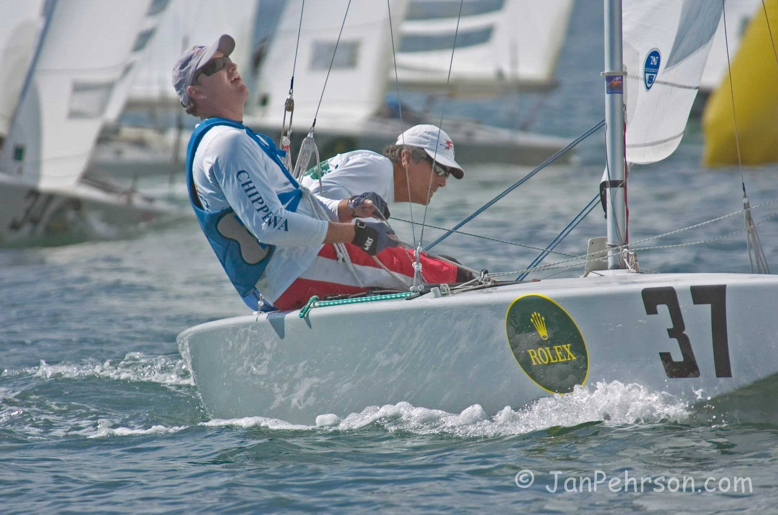 January 2005, Miami, Florida, Olympic Class Regatta, Star Class, Brun (0127_1_011)