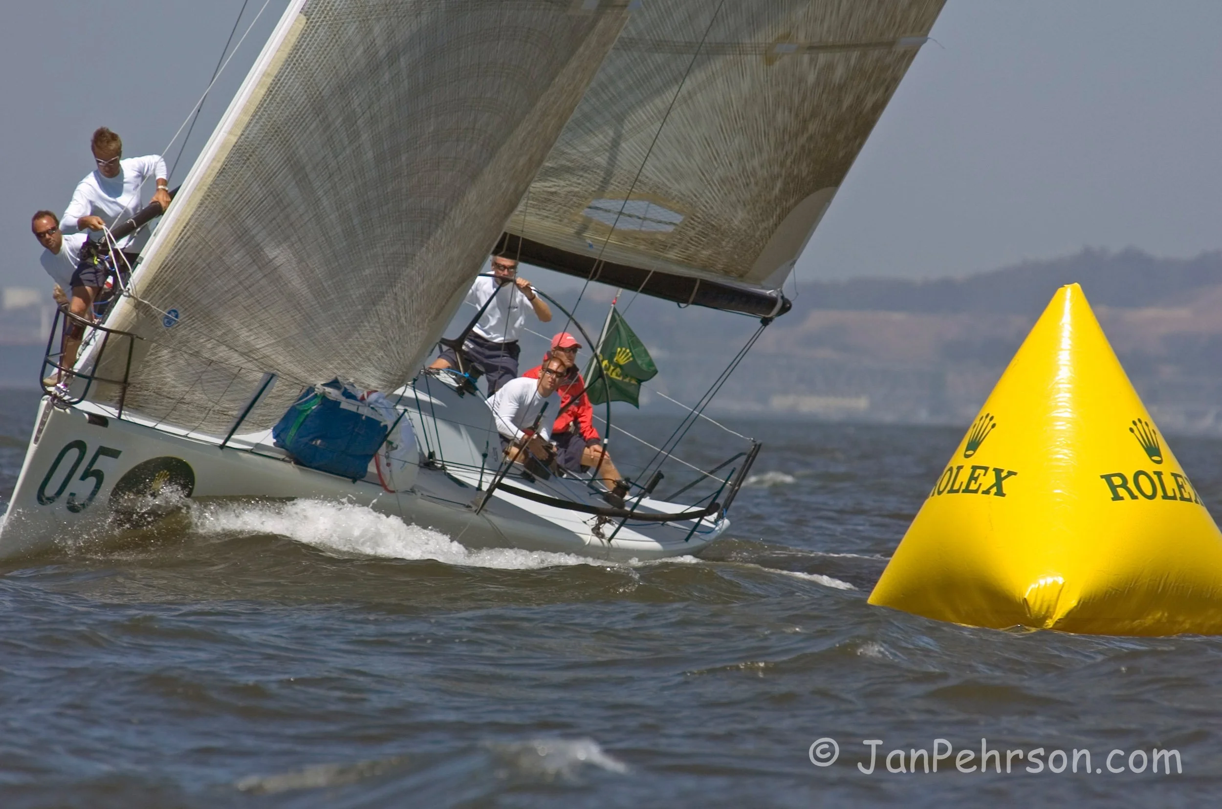 September 2004, San Francisco, California, Farr 40 Class Worlds Action (0908_1_0036)