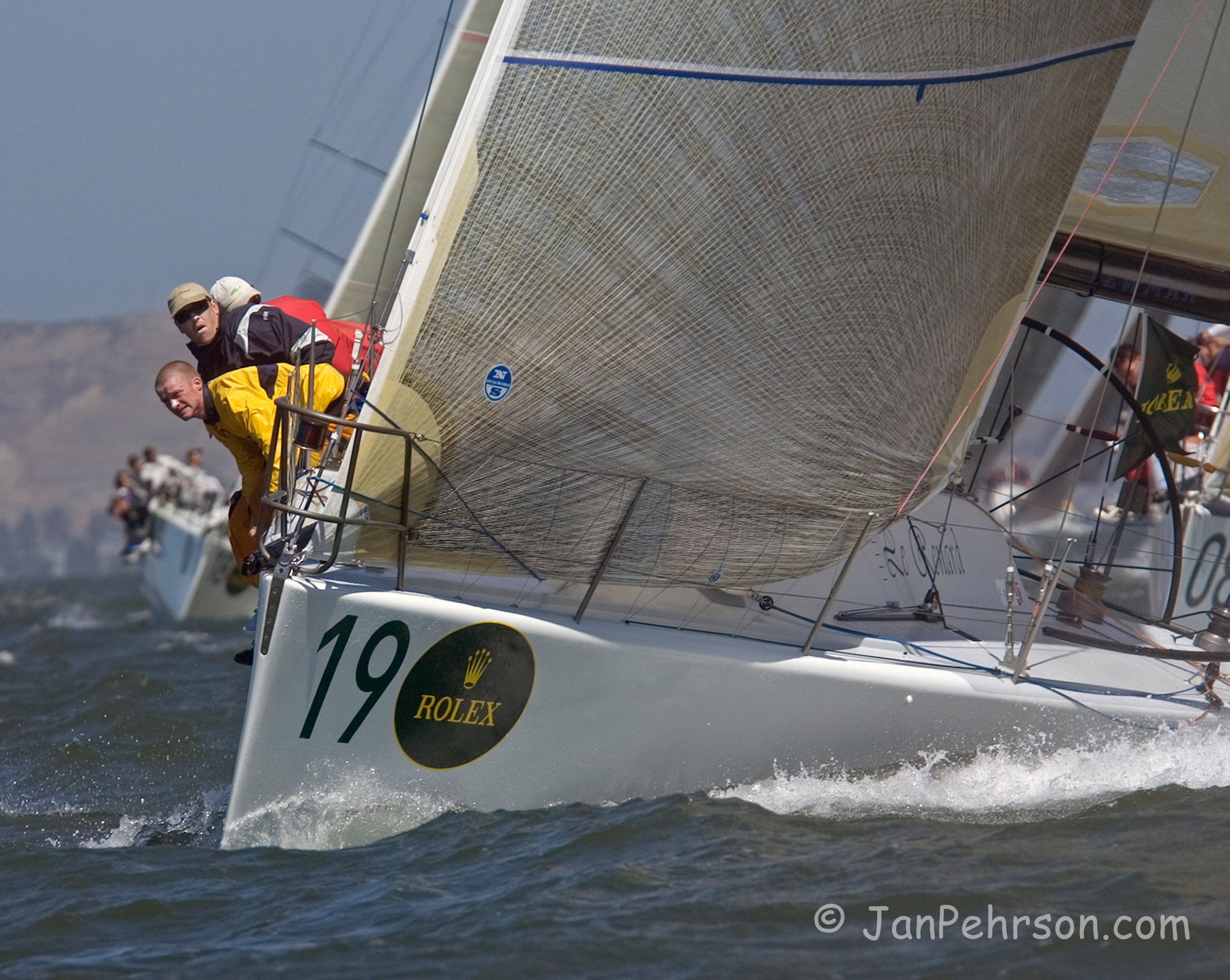 September 2004, San Francisco, California, Farr 40 Class Worlds Action (0909_1_0042)