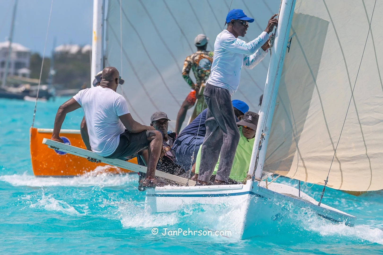 April 2025, George Town, Bahamas, National Family Island Regatta, C-Class, 1st Place, H2o, from Exuma