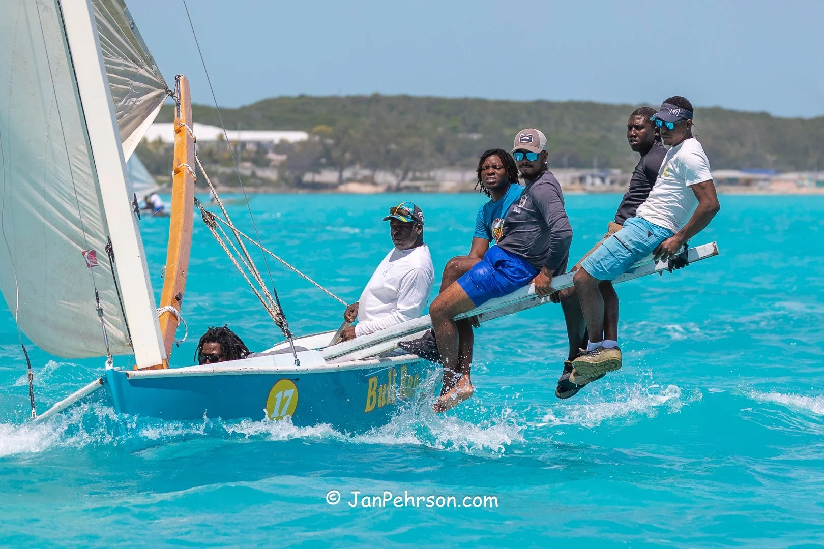 April 2025, George Town, Bahamas, National Family Island Regatta, C-Class, 2nd Place, Bul Reg, from Exuma