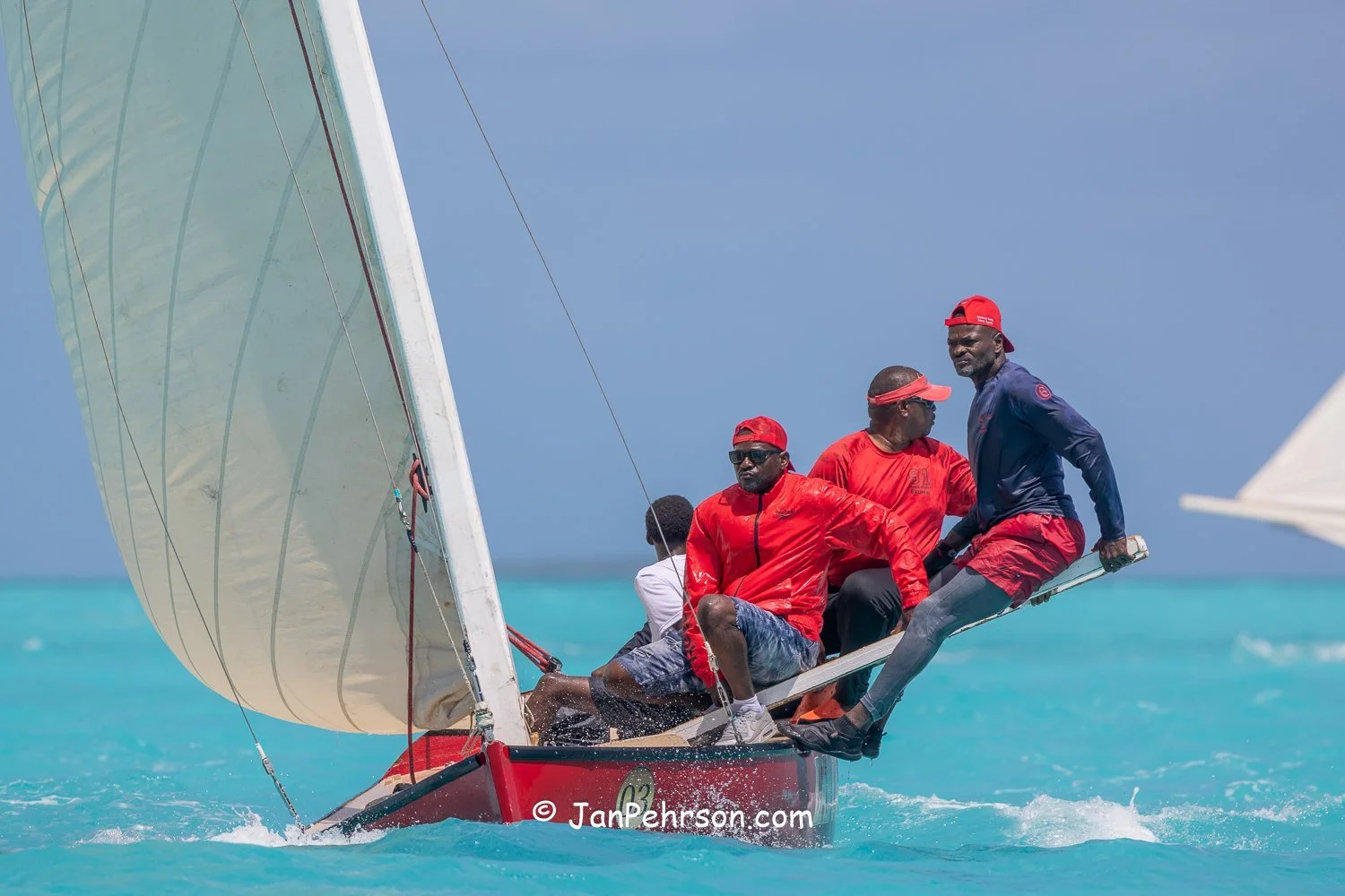 April 2025, George Town, Bahamas, National Family Island Regatta, C-Class, 9th Place, Lady Eunice, from Exuma