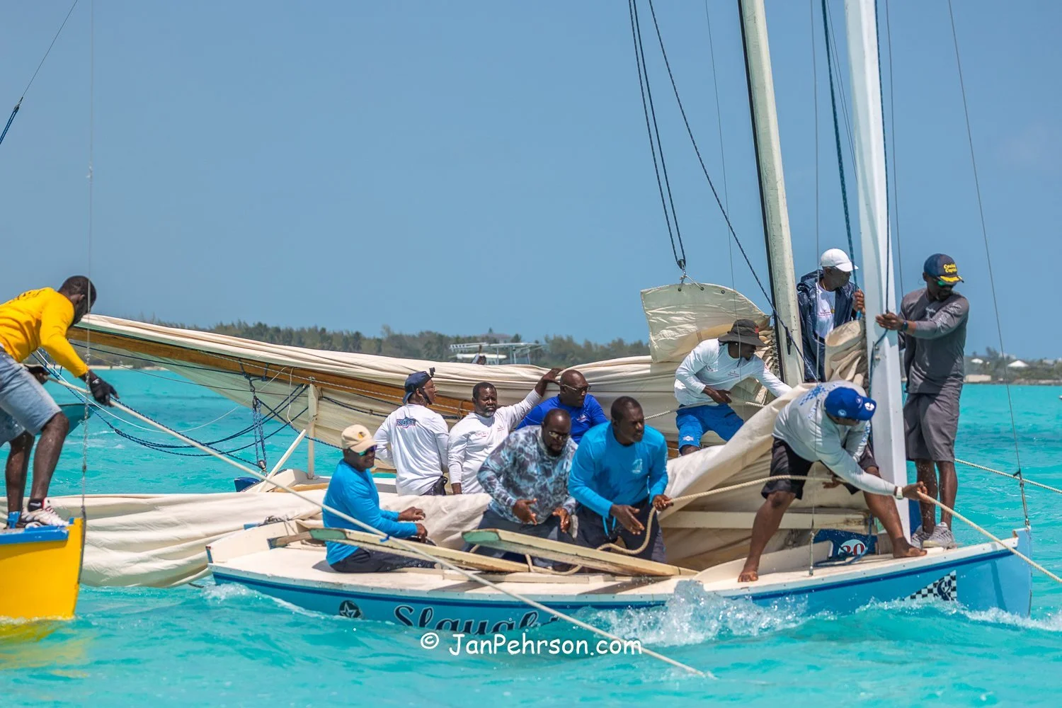 April 2025, George Town, Bahamas, National Family Island Regatta, C-Class, 17th Place, Slaughter, from Exuma