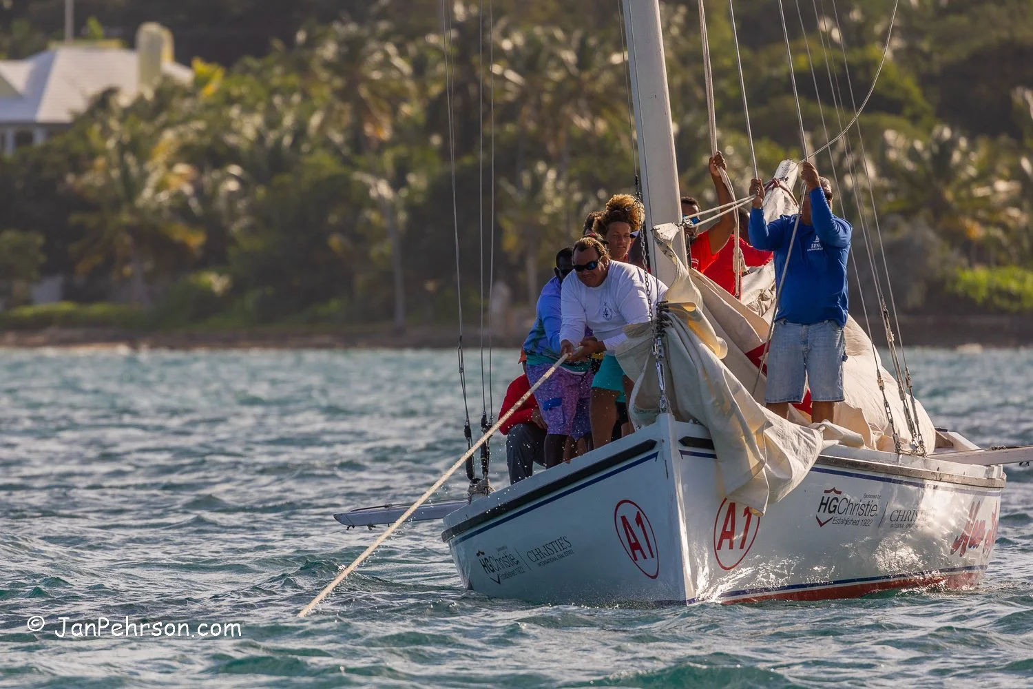 Dec 2022, Nassau, Bahamas, Best of the Best Regatta, A-Class, 2nd Place, New Legend, from Long Island