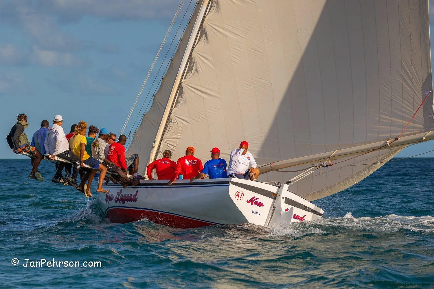 Dec 2022, Nassau, Bahamas, Best of the Best Regatta, A-Class, 2nd Place, New Legend, from Long Island