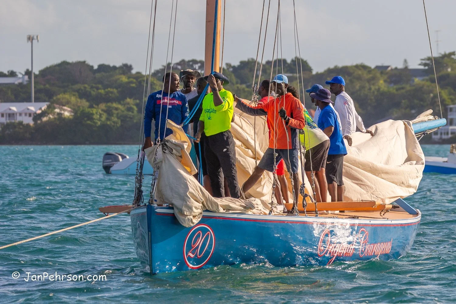 Dec 2022, Nassau, Bahamas, Best of the Best Regatta, A-Class, 5th Place, Original Courageous, from Ragged Island