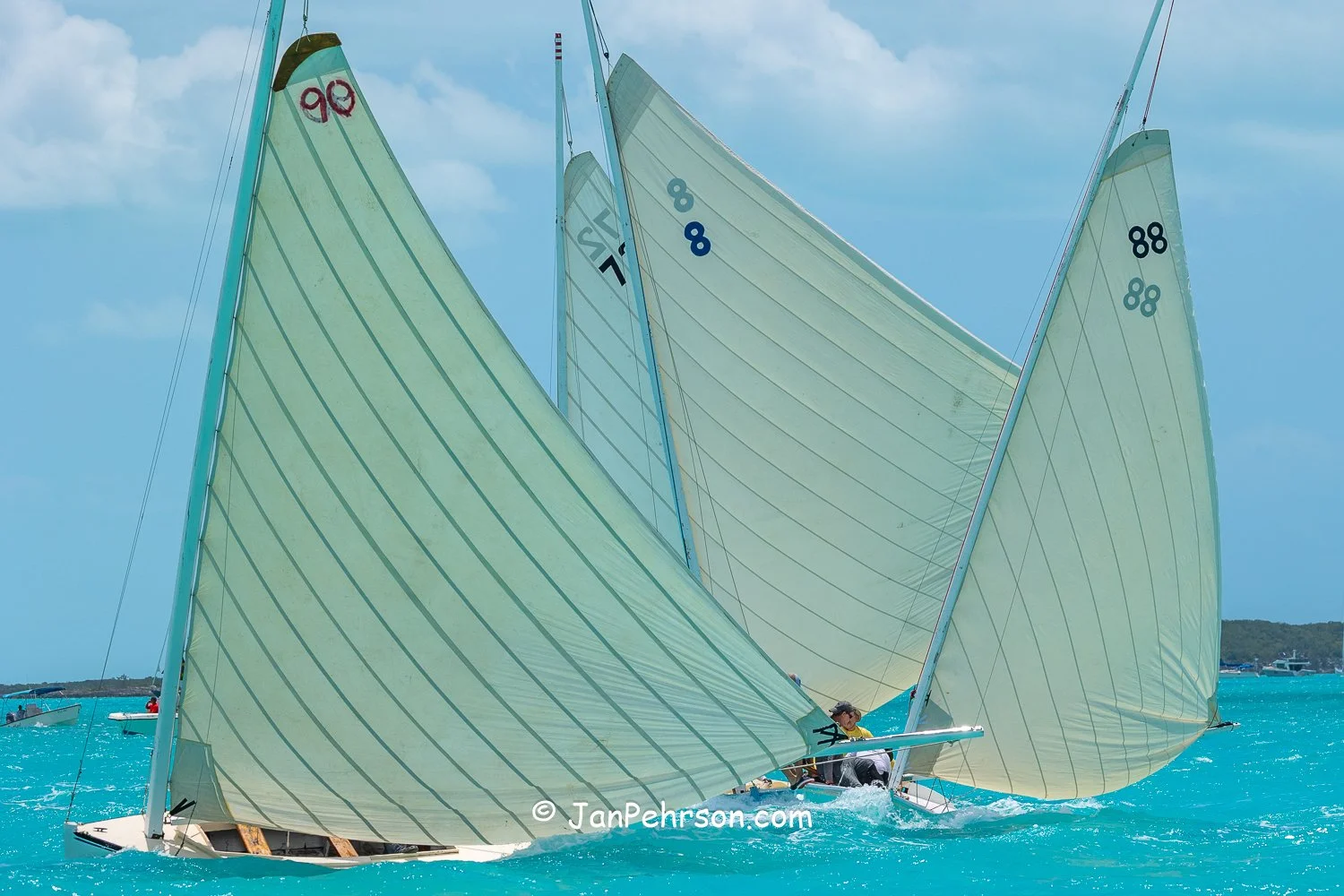 April 2026, George Town, Bahamas, National Family Island Regatta, C-Class Start