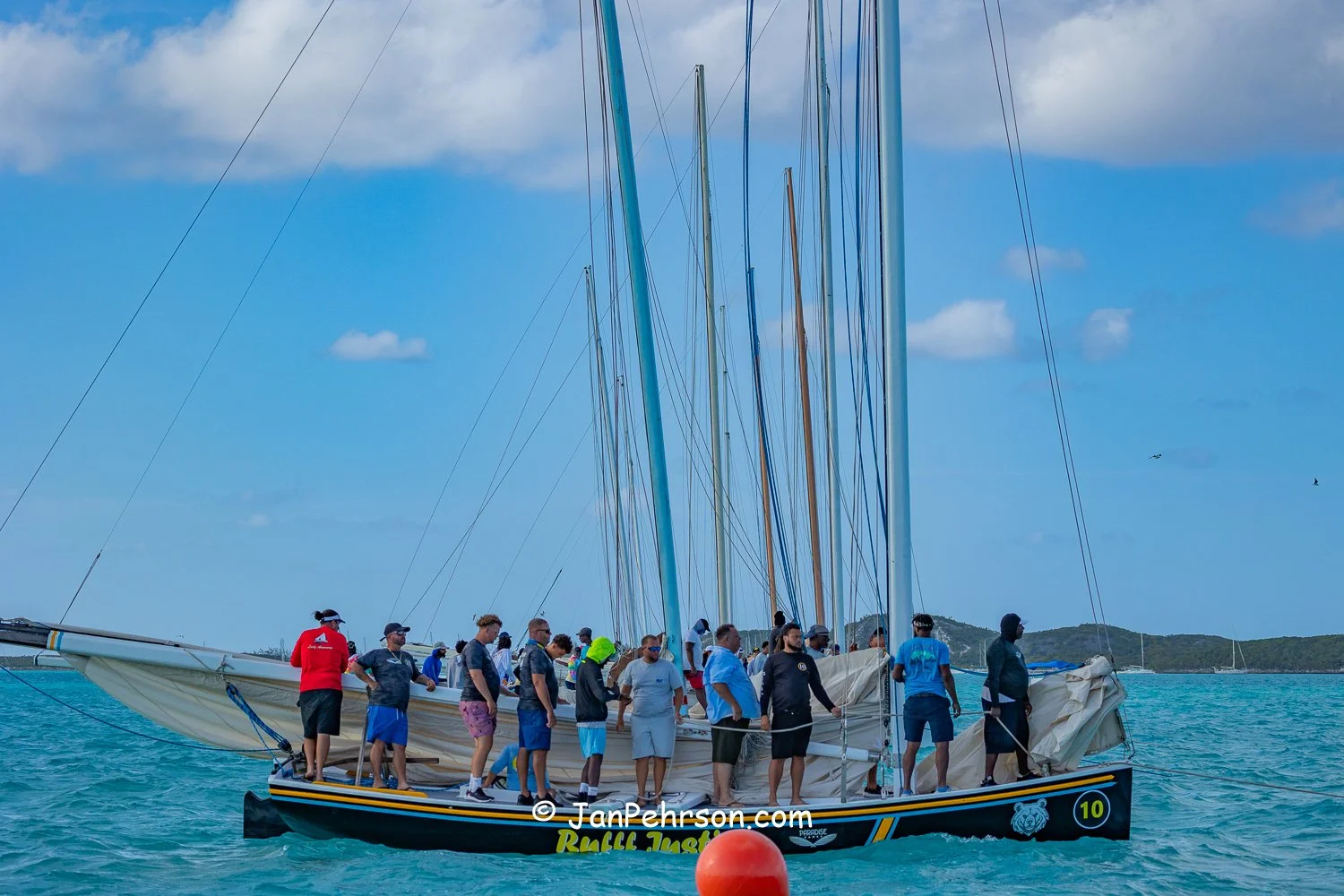 April 2026, George Town, Bahamas, National Family Island Regatta, A-Class Start