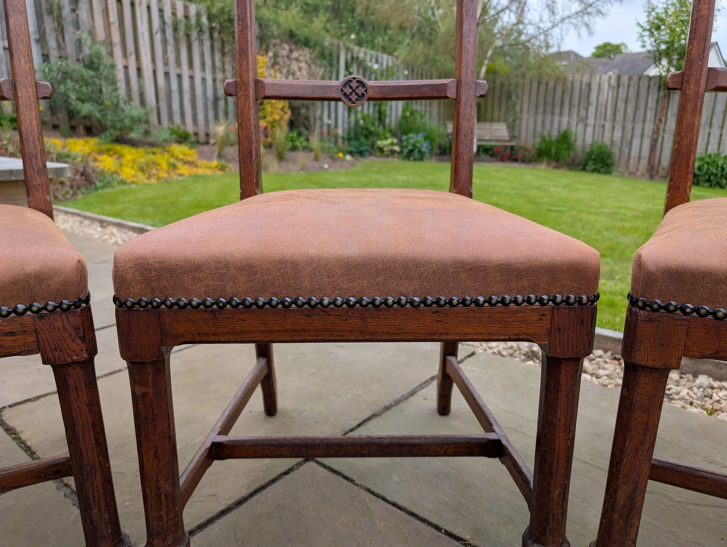 Gothic Revival Dining Chairs