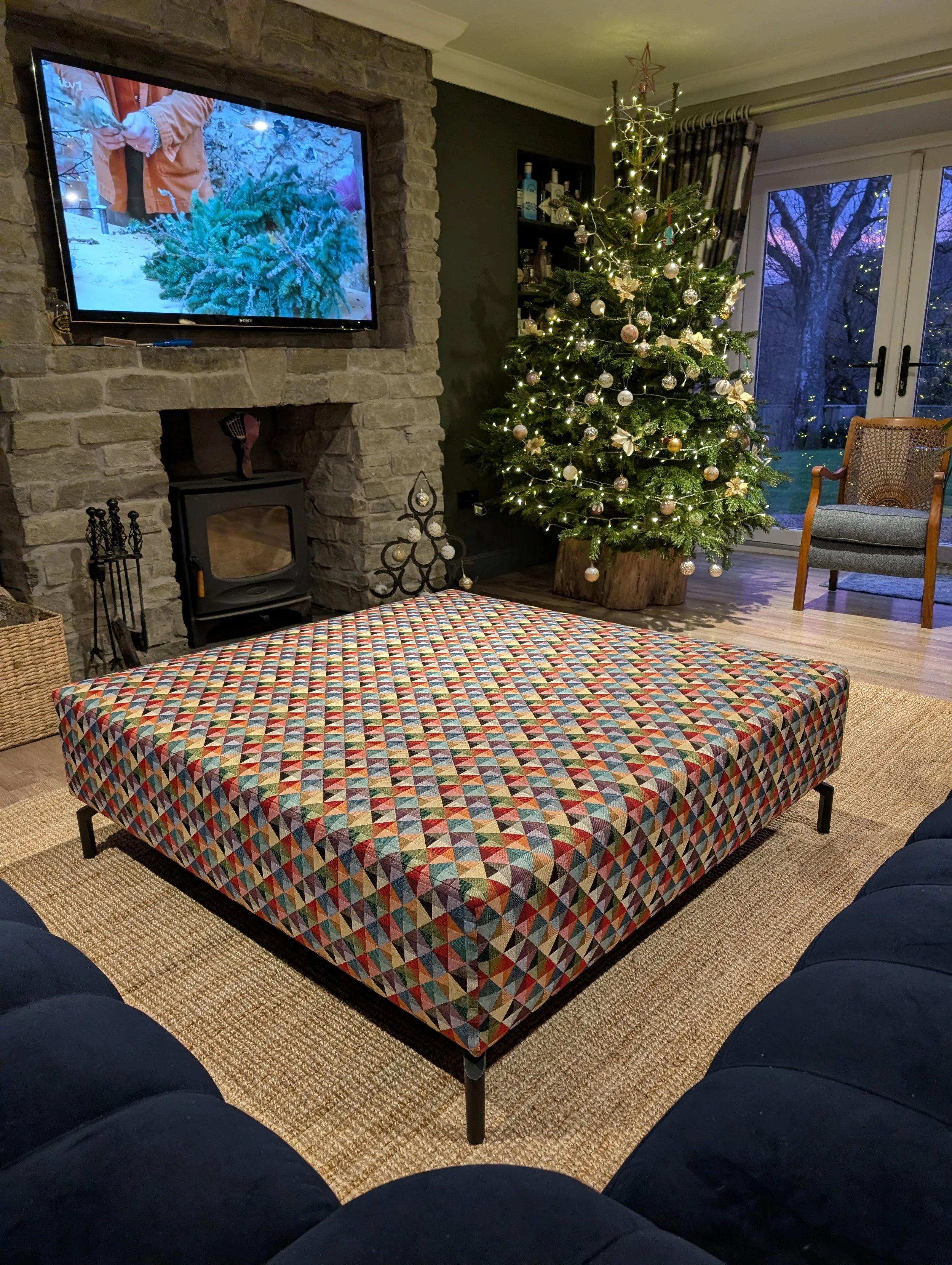 Big Drum Ottoman