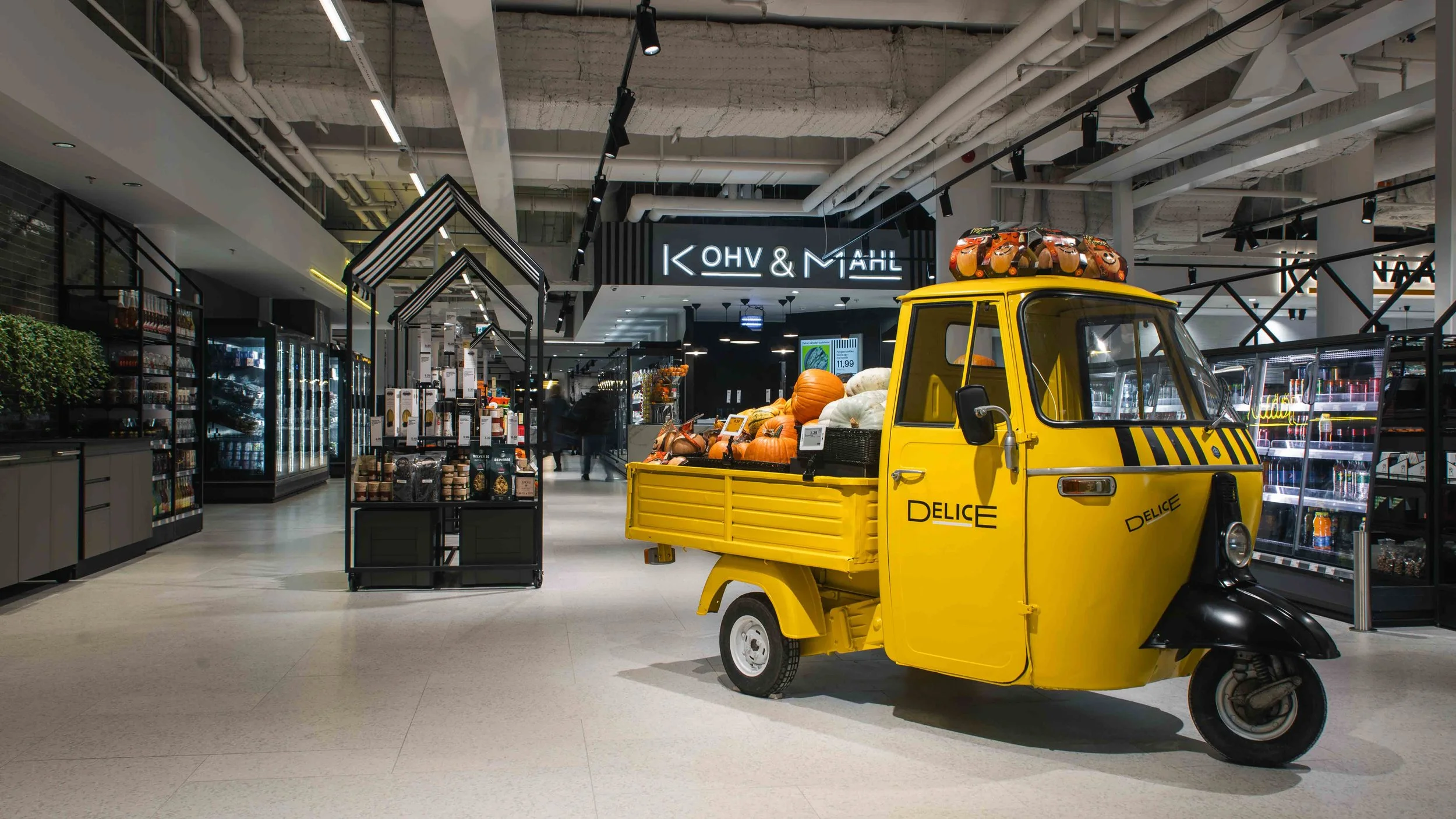 Solaris DELICE toidukauplus — Vaikla Disain