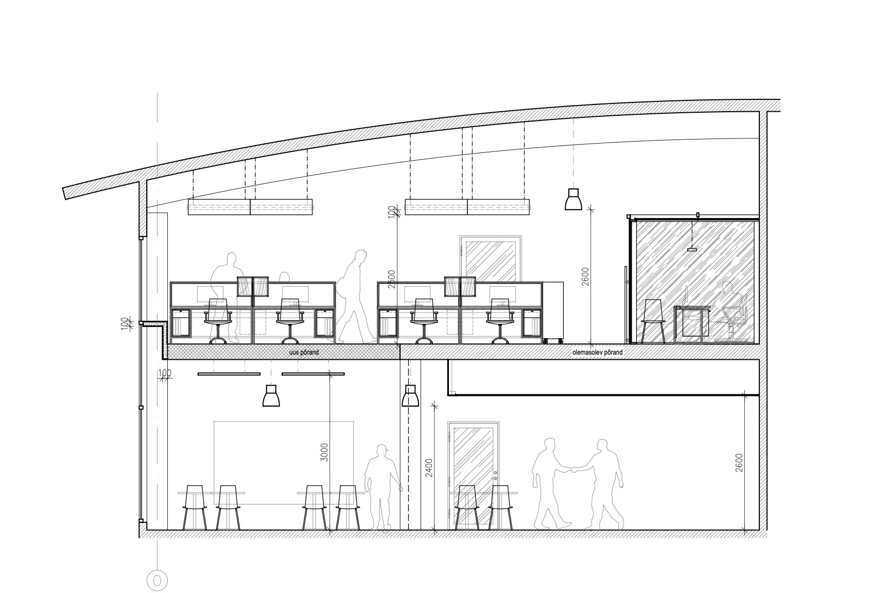 Büroohoone projekteerimine ja sisekujundus — Vaikla Disain