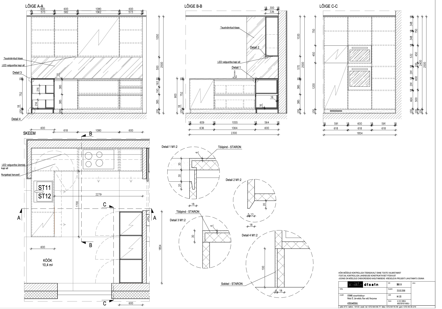 Eramu projekteerimine ja sisekujundus — Vaikla Disain