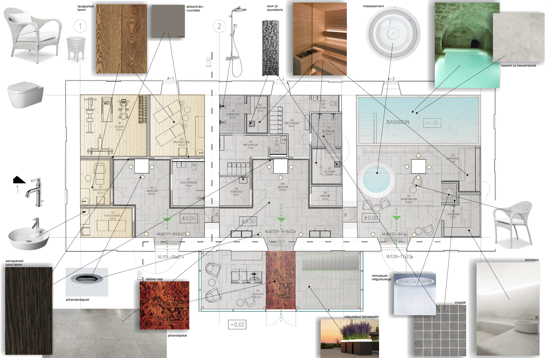 Padise Mõisa butiikspa — Vaikla Disain