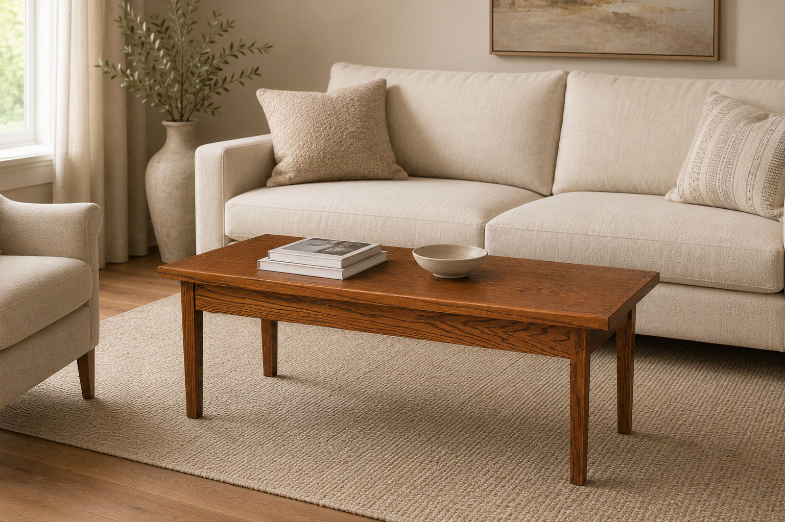 Shaker-Inspired Coffee Table