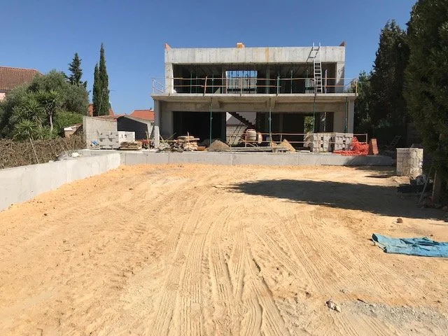 Construccion de vivienda unifamliar aislada