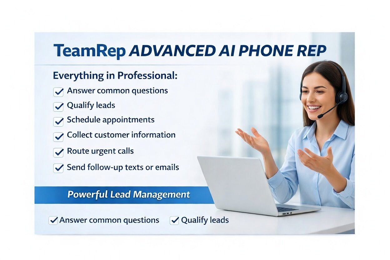 Advanced AI Phone Rep