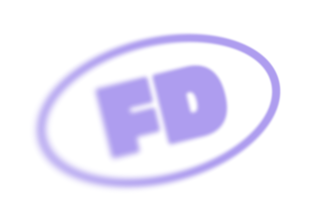 Een logo van het platform YouTube met een paarse vierkantig afspeelknop en een ronde omlijsting op een zwarte achtergrond.