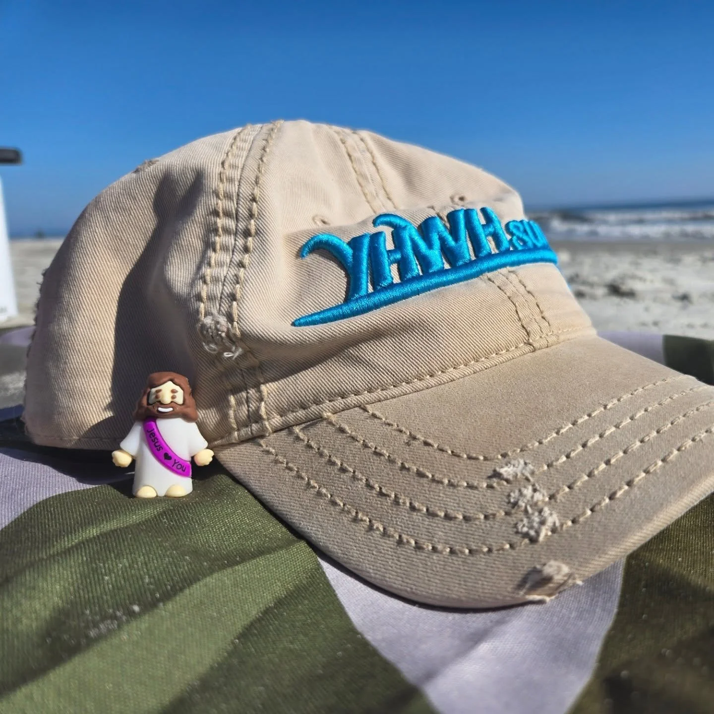 Little Jesus LOVES his YHWH Surf hat!
#jesus #beach #surfchurch #christiansurfers