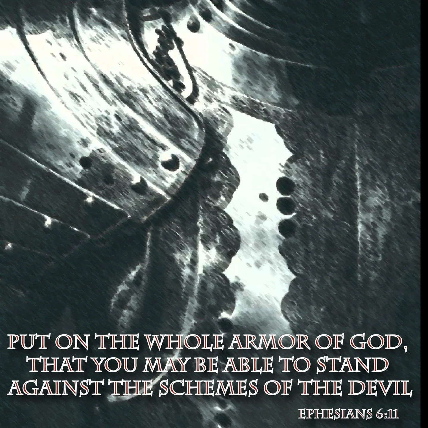 I read something recently about having a personal verse of scripture that speaks to your soul and in the current times I believe this to be mine, so I thought this might look good on a shirt. 

Waddaya think?