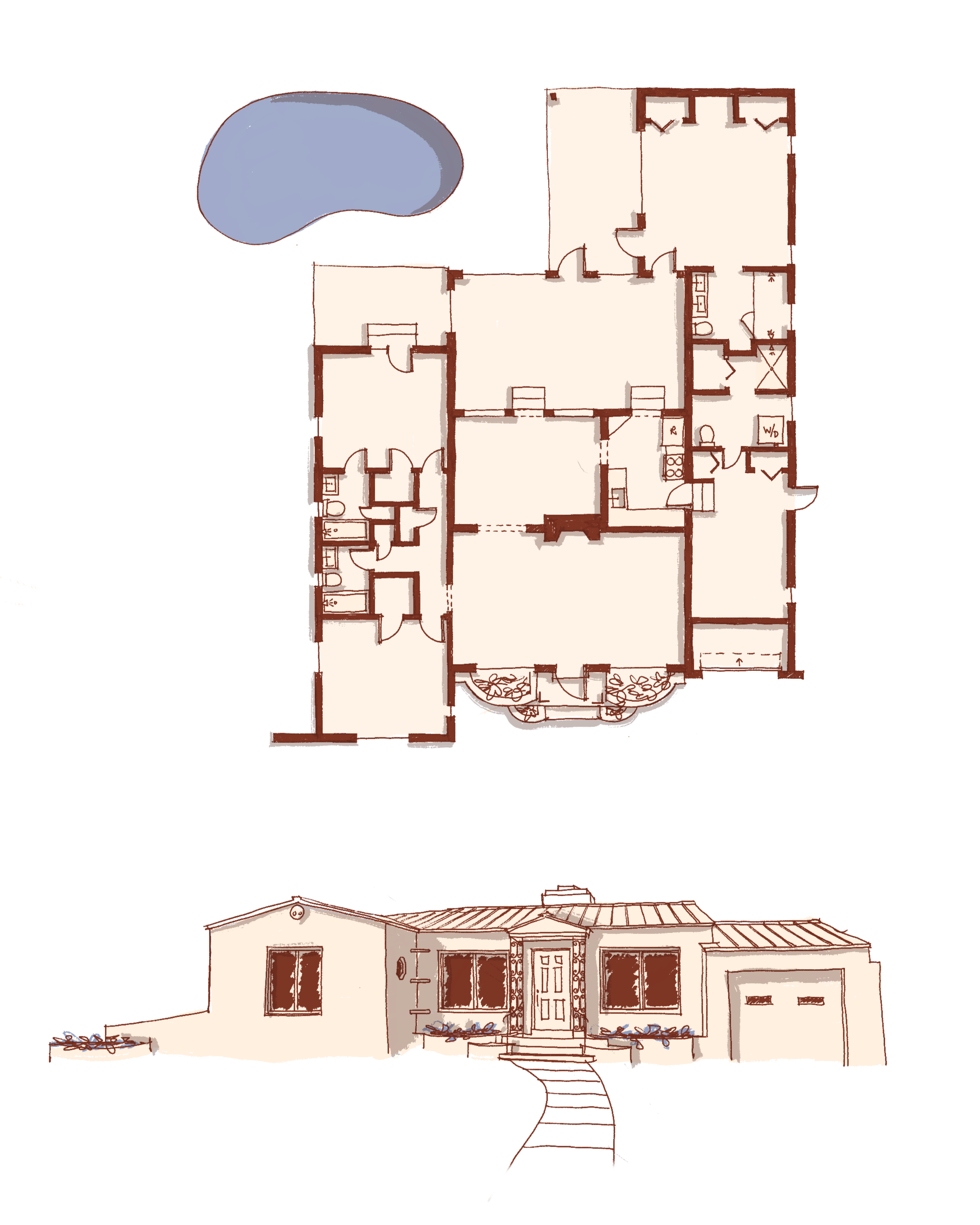 The original house
