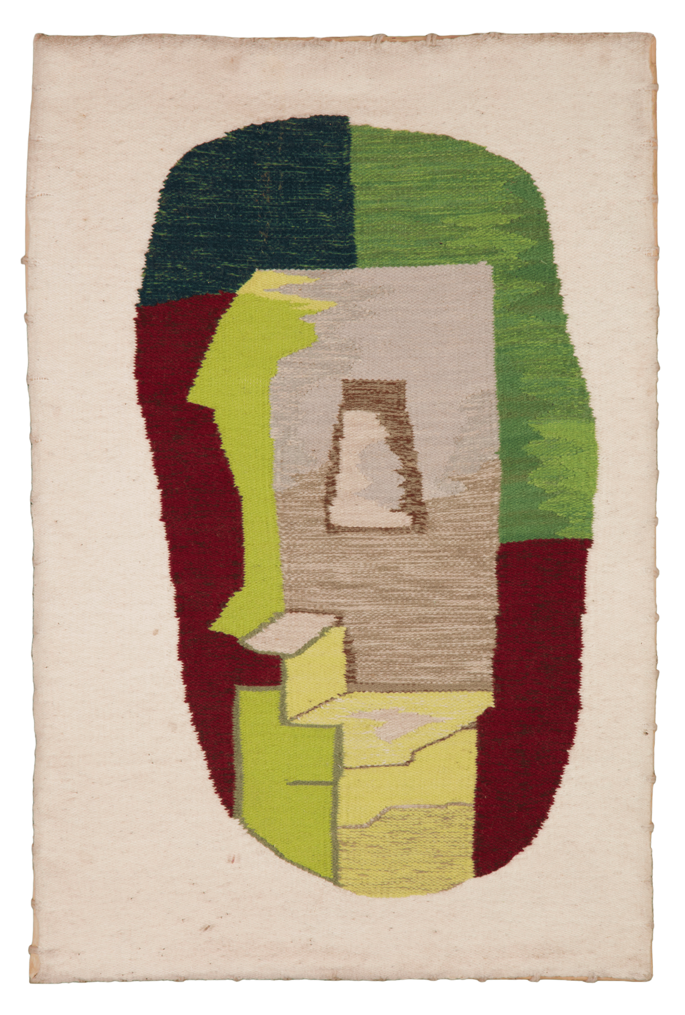 Avocado Landscape No XX, Textile Art