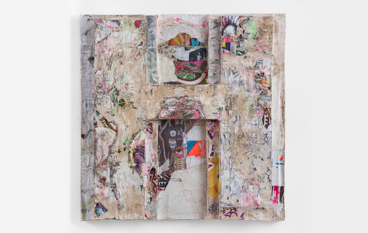 Miguel Andrade Valdez
UNTITLED
2020
Agglomeration of posters, wood filler, playwood, linseed oil.
60cm x 60cm x 7cm
Courtesy: Miguel Andrade Valdez