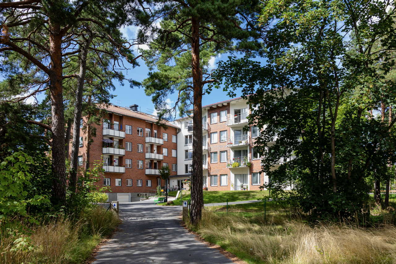 Stiftelsen Oscar I:s Minne Äldreboende Bagarmossen Stockholm