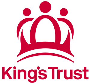 King's Trust logo featuring a stylized crown and the text 'King's Trust' underneath.