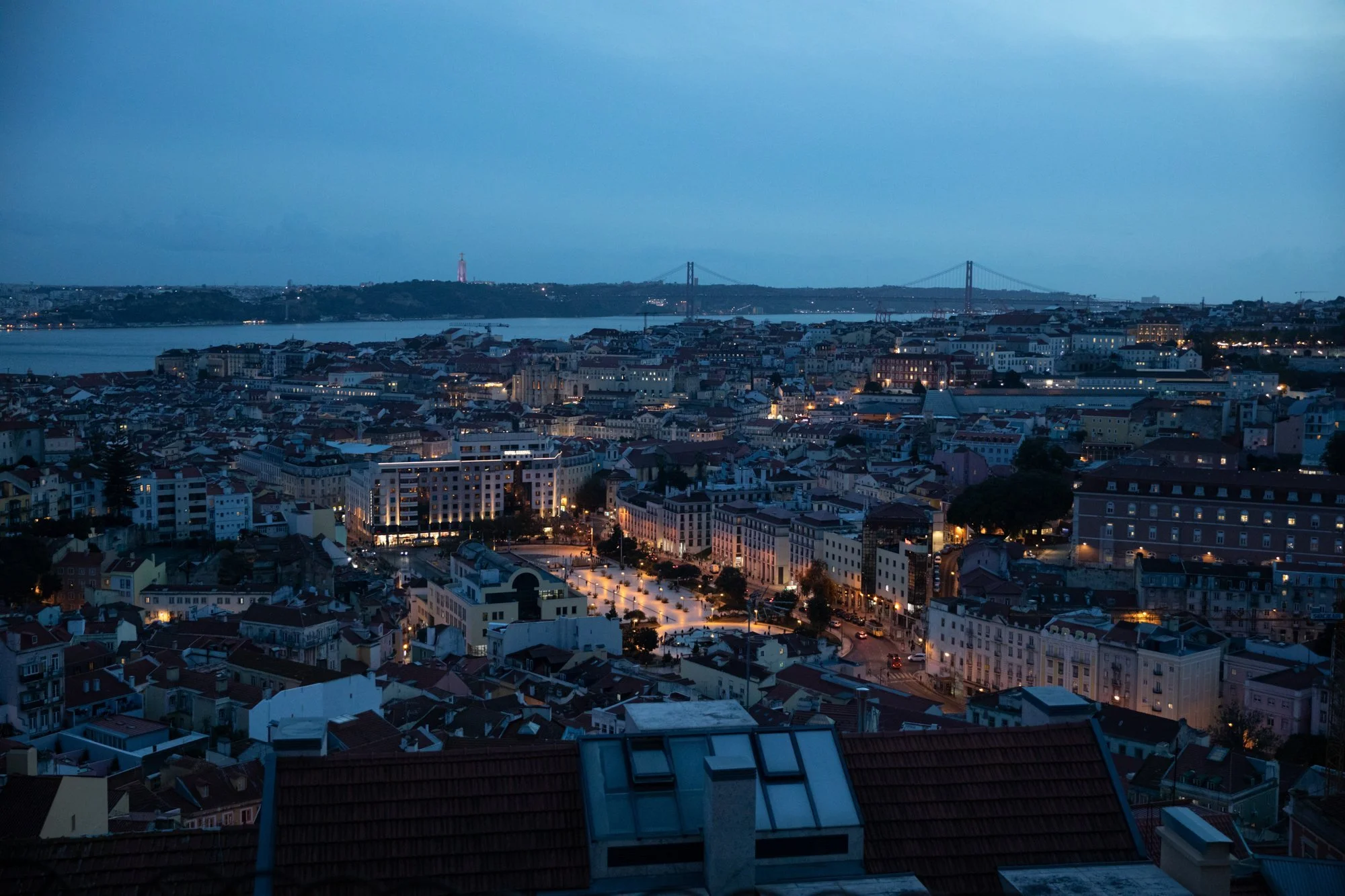  An overview of Portugal's capital, Lisbon. 30th October 2023 