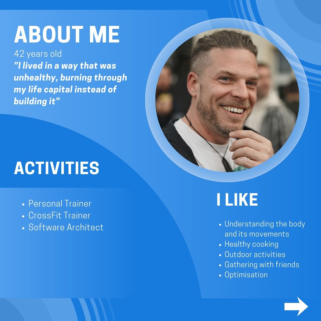 I lived in a way that was unhealthy, burning through my life capital instead of building it