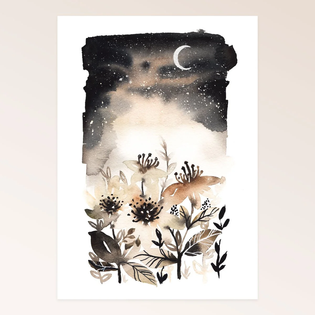Midnight flowers
