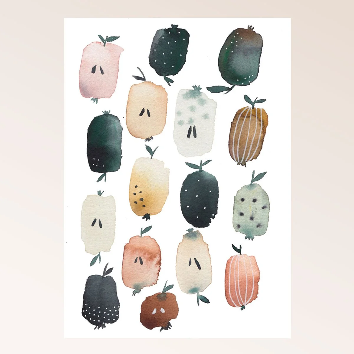 Apple colour study