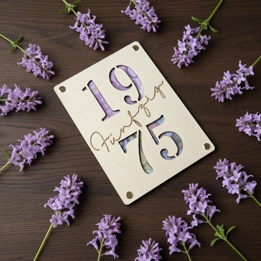 Personalisiertes Geldgeschenk zum runden Geburtstag