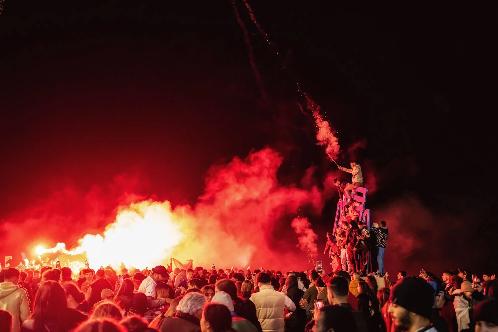 Victoire coupe du monde Maroc  - Nice 2022