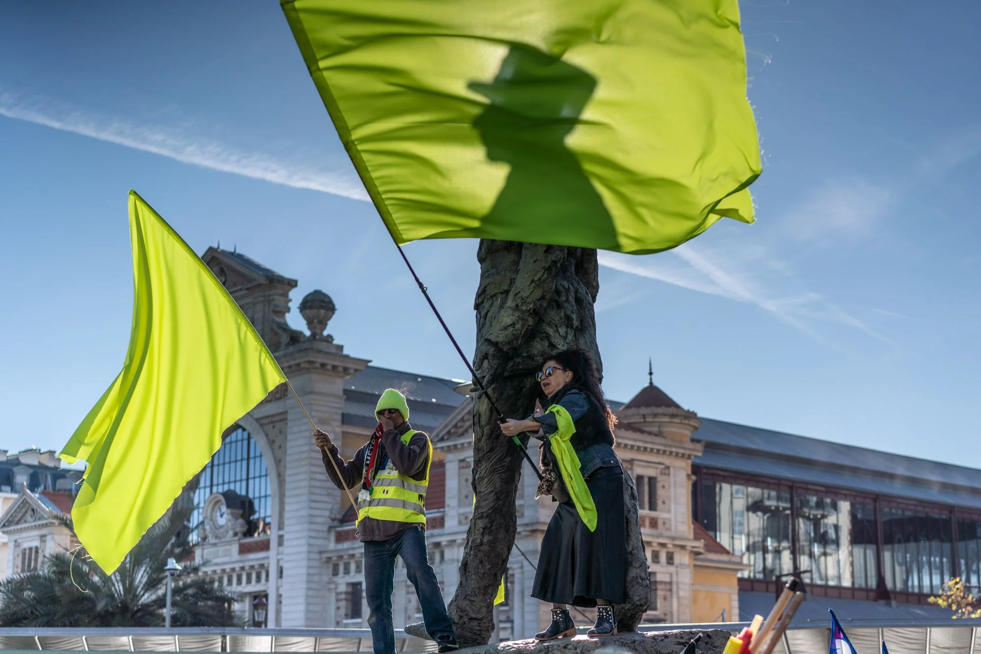 Manifestations Gilets Jaunes - Nice