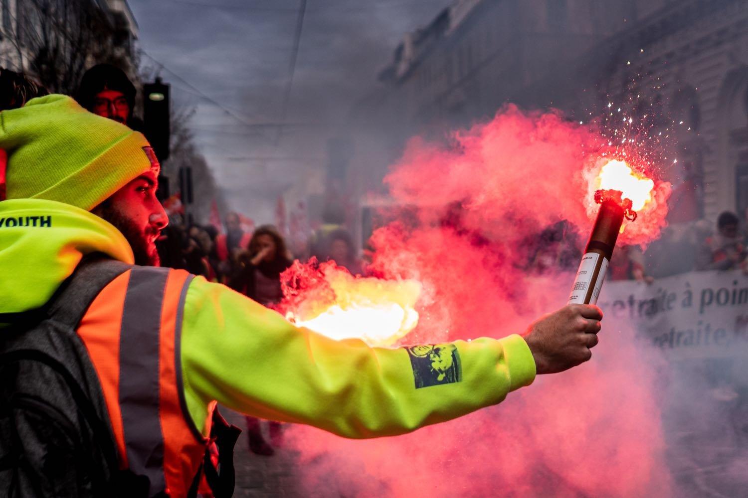 Manifestation retraite - Nice