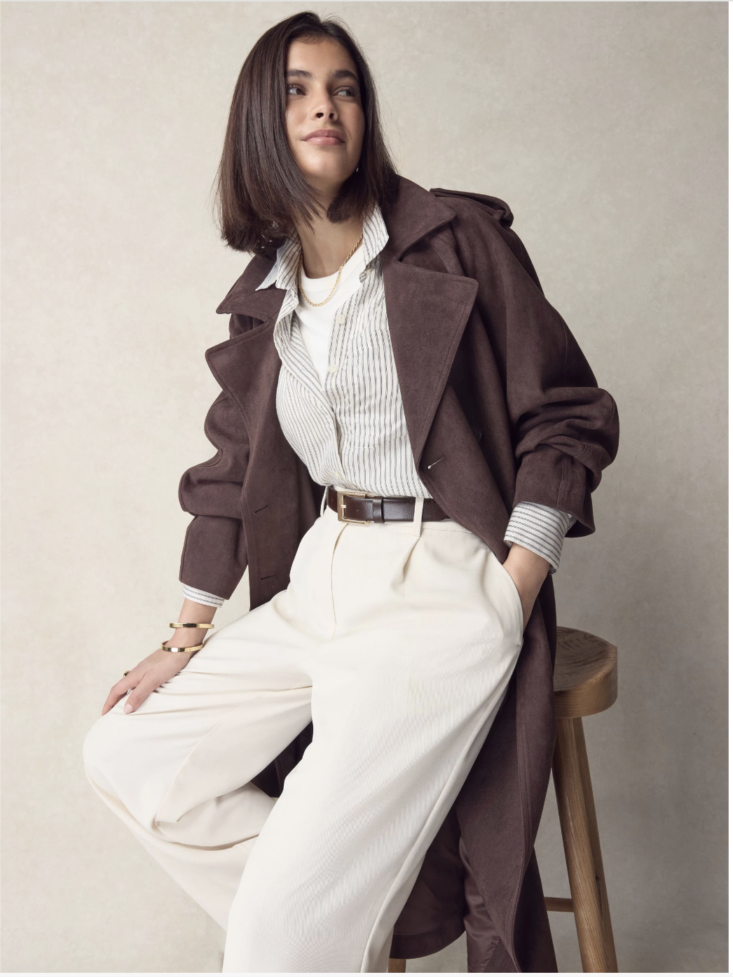 Chocolate Brown Leather Belt C - W45308.png
