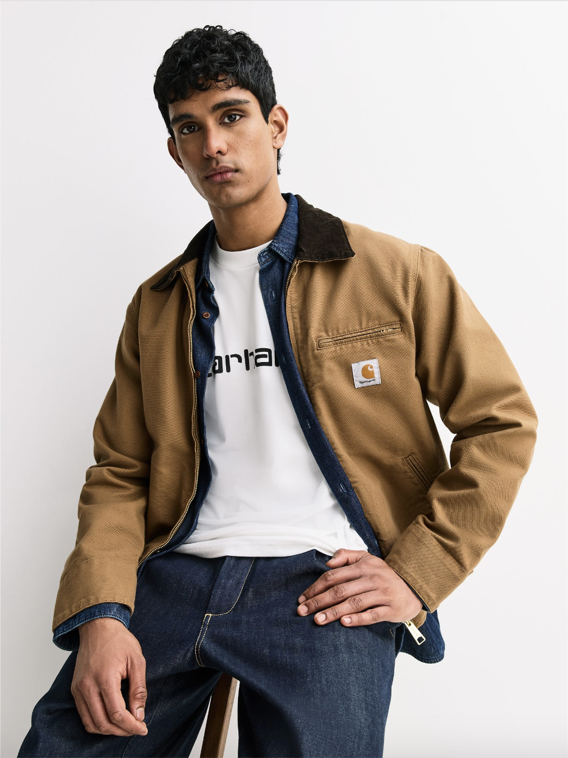 Carhartt WIP White T-Shirt C - V24636.png