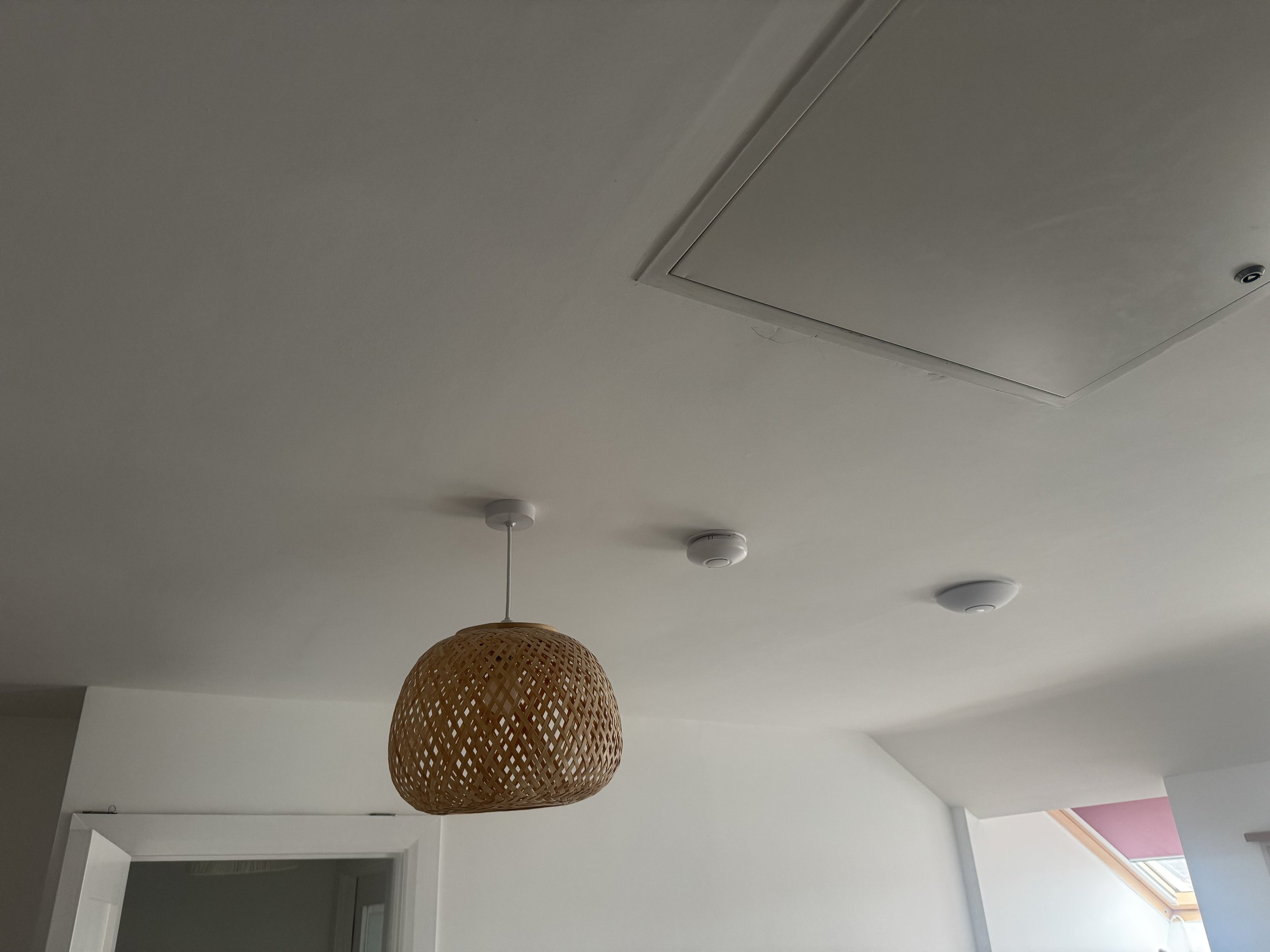 Attic conversation Light/Smoke Detector/Access Point Ubiquiti