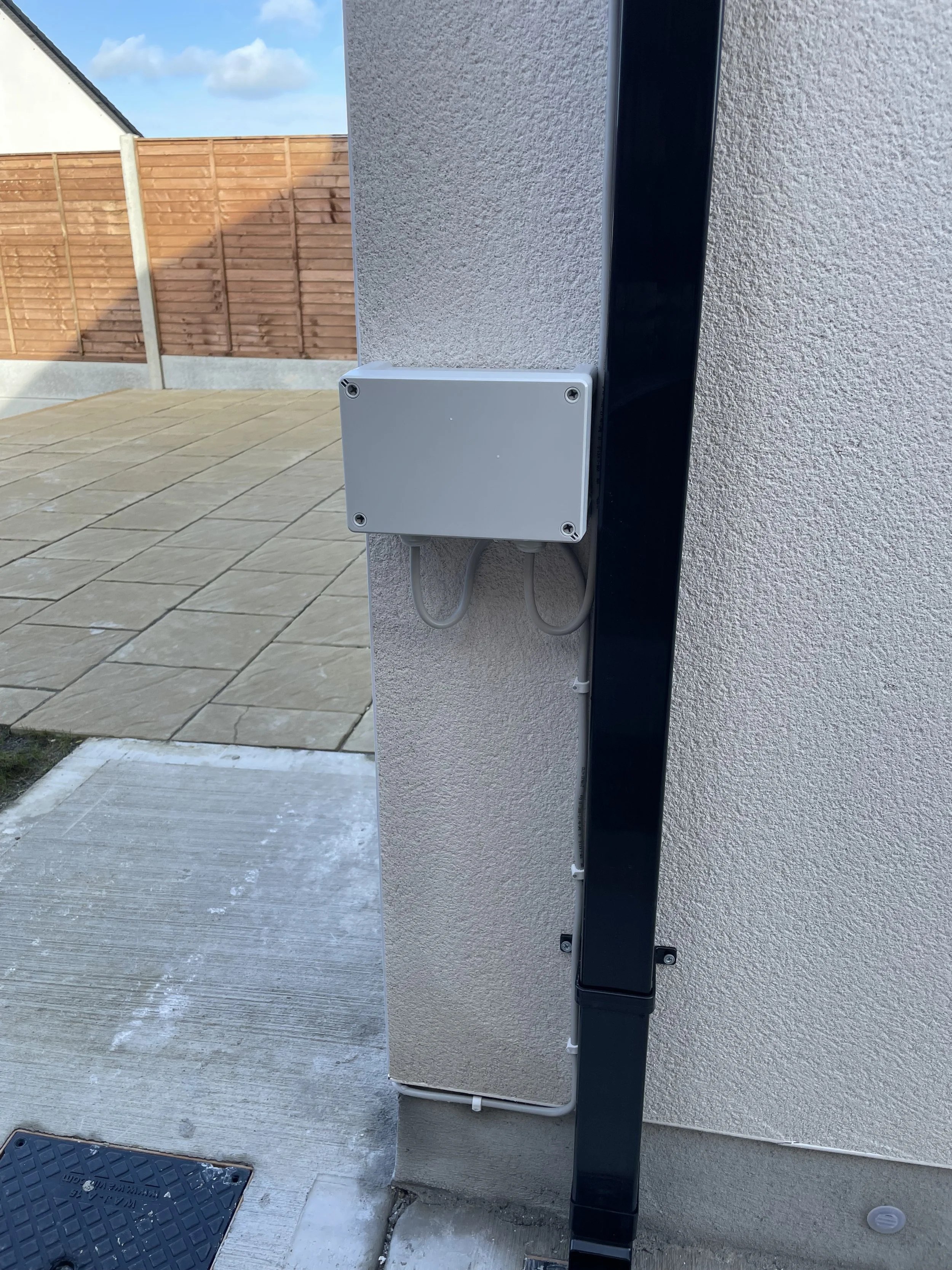 IP rated Joint box for external lighting