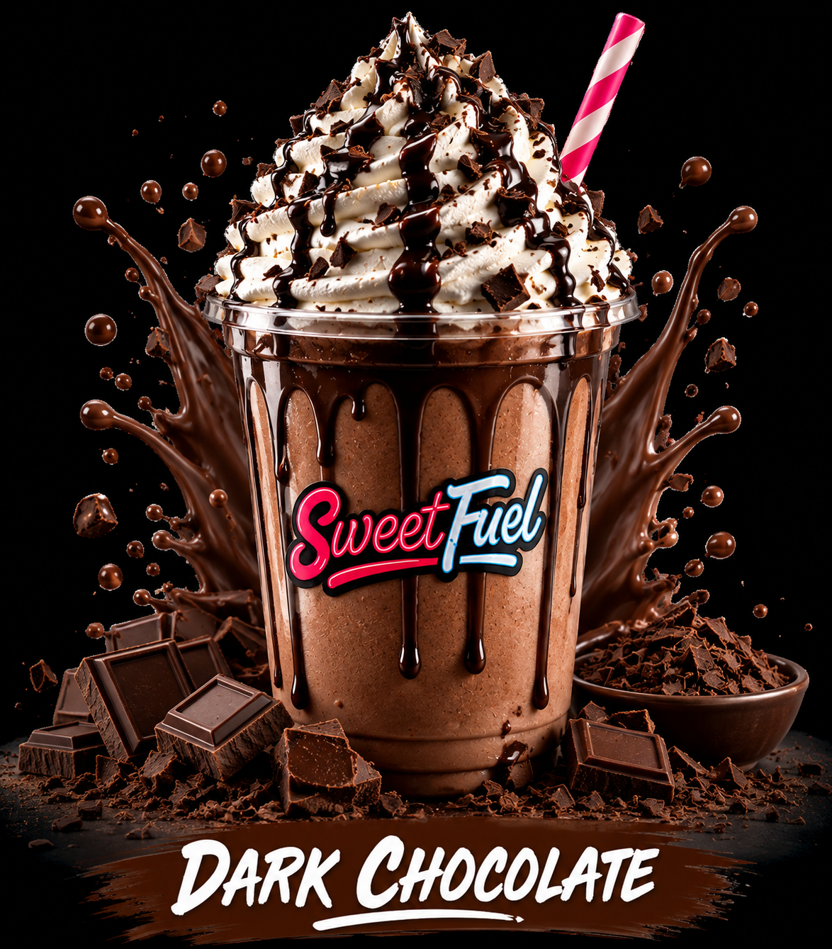 Dark Chocolate Milkshake