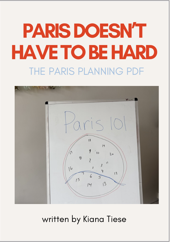 Paris Planning PDF